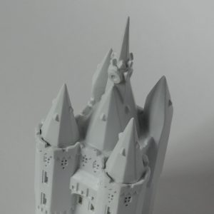 3D model schaalmodel sassenpoort pec zwolle